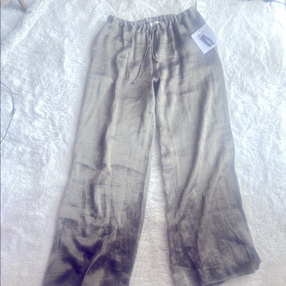 Nation Los Angeles pants in graphite foil